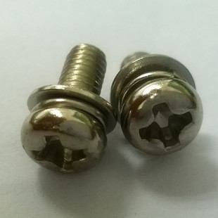 現(xiàn)貨可批發(fā)可零售包郵 十字盤頭組合螺釘PM/SPW4*15，專業(yè)燈具螺絲首選